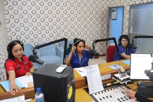 TRAINING PENINGKATAN KUALITAS SDM LPPL RADIO PUBLIK MIMIKA BERSAMA LPP RRI JAYAPURA DI TIMIKA