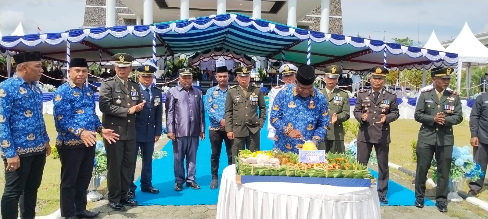 BERSAMA KORPRI MENUJU INDONESIA MAJU: SEKDA MIMIKA DORONG TRANSFORMASI BIROKRASI DI HUT KE-54